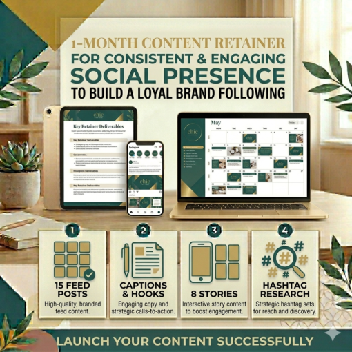 1-Month Content Retainer